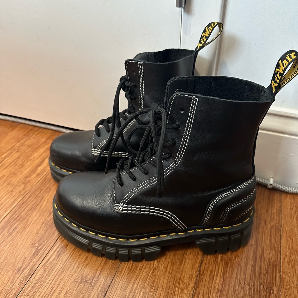 Dr. Marten Audrick 8I Quilted Leather Boots
